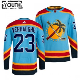 Florida Panthers tröja Carter Verhaeghe 23 Adidas 2022-23 Blå Reverse Retro 2.0 Authentic - NHL Tröjor Barn
